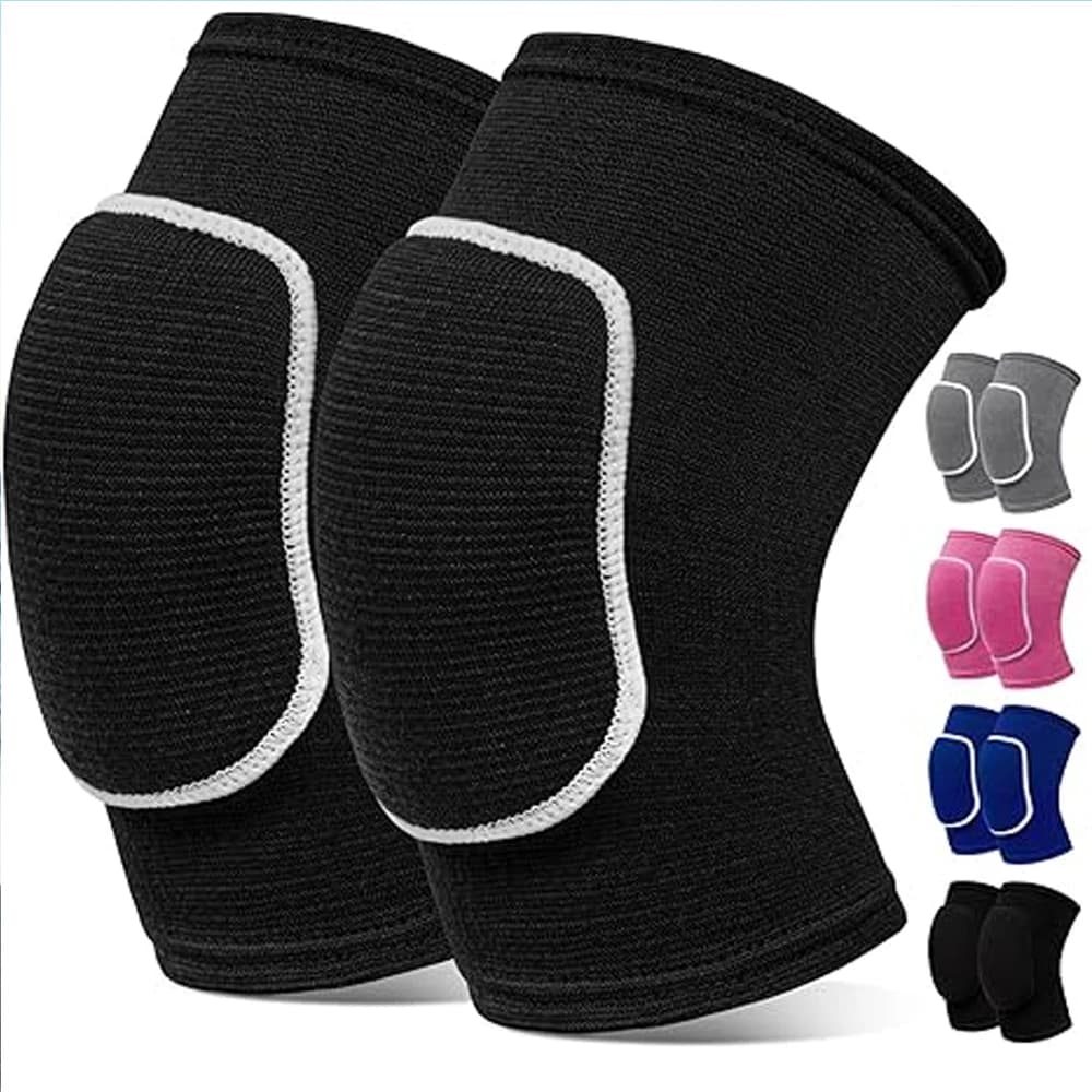 Soft and Breathable Knee Pads for Volleyball, Dance, Football, Yoga, Tennis, Race and Cycling, for Men, Women and Children