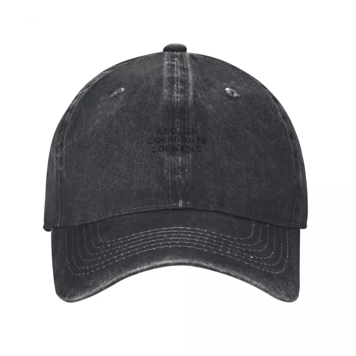 Abolish Corporate Lobbying Baseball Cap Hood Ball Cap Sports Cap Rugby Women's Hats For The Sun Men's