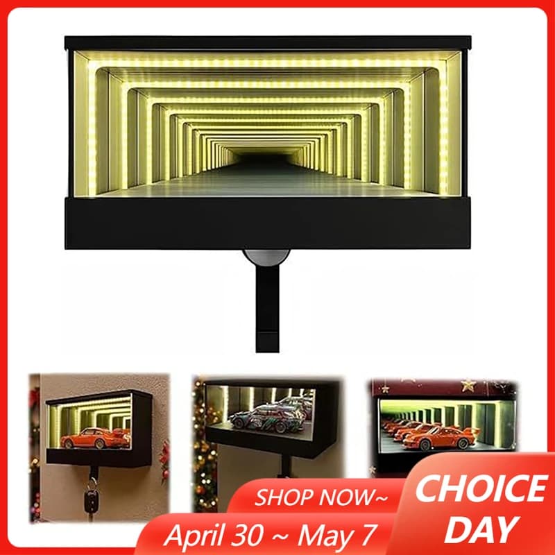 Portachiavi per auto a parete con luce a LED Portachiavi per garage Porta postale per ingresso Organizzatore di chiavi per ufficio domestico Portaoggetti per portachiavi