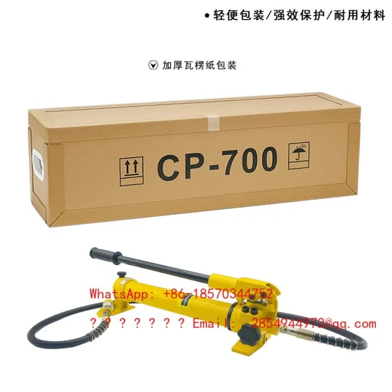 Pompa Idraulica Manuale ad Altissima Pressione CP-700 2026, Pompa Portatile di Piccola Pressione