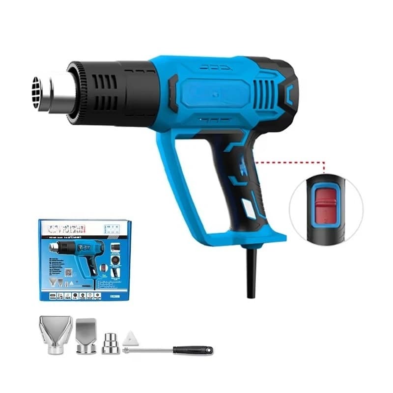 Hot Selling Heavy Duty 1500W Temperature Adjustable Heat Gun Industrial Hot Air Heater Blower