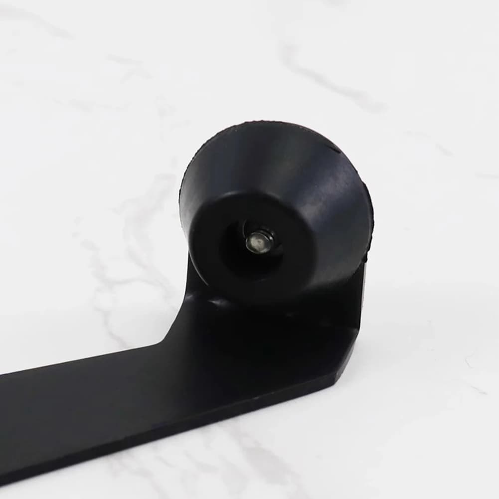 90 Degree Door Stop Stainless Steel Stopper Discreet Installation Prevent Wall Damage Suitable For Security Doors As Shown