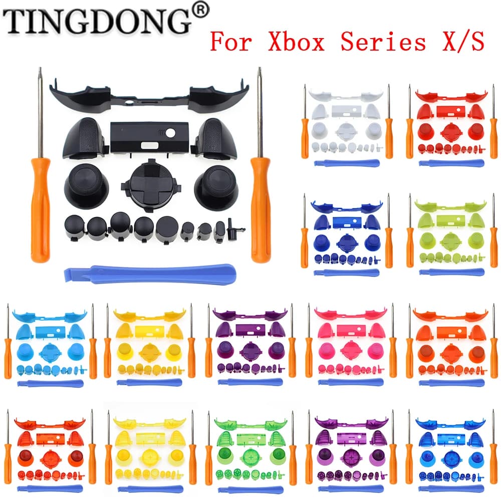 1Set Per Xbox Serie XS Controller LB RB Paraurti Trigger pulsanti kit LR LB RB Paraurti Trigger Pulsanti Mod Kit Accessori di Gioco