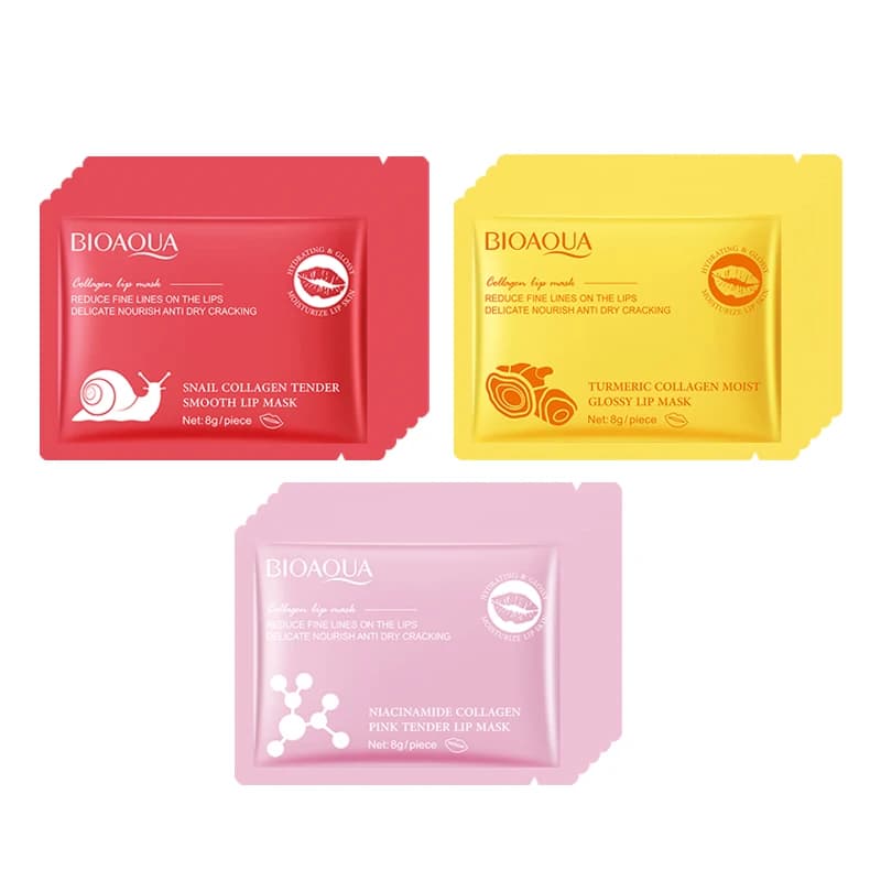 BIOAQUA Eye Mask for Snail Crystal Collagen Anti Eyelashes Hydrating Anti-aging Skin Care