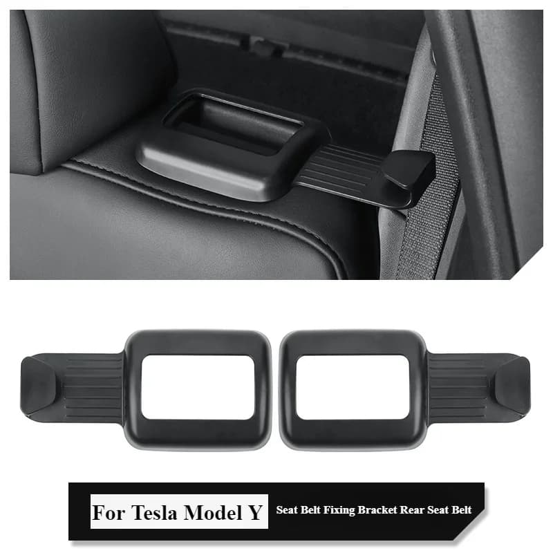 For Tesla Model Y 2022-2023 safety belt fixing bracket hook rear trunk hook of the car boot rear interior accessories Modely
