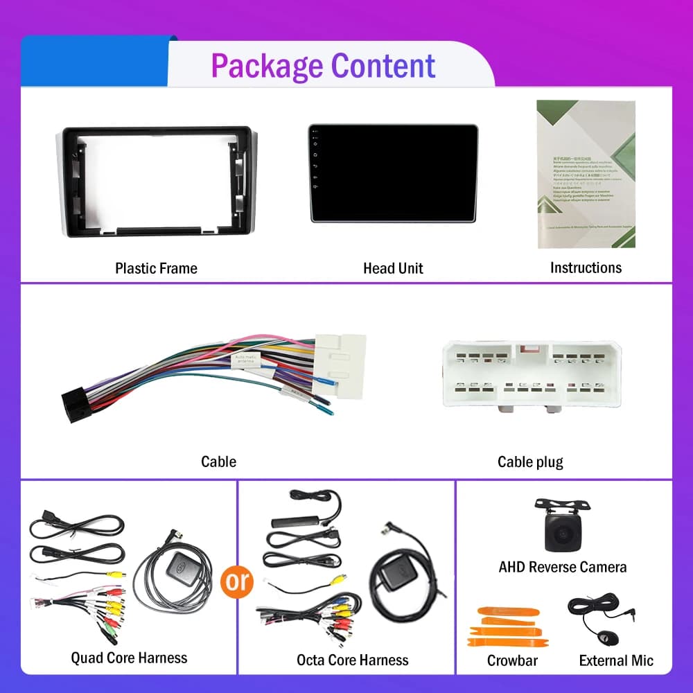 Autoradio Per Ssangyong REXTON 07-12 2Din Android Octa Core Car Stereo DVD Lettore di Navigazione GPS Multimediale Android Auto Carplay