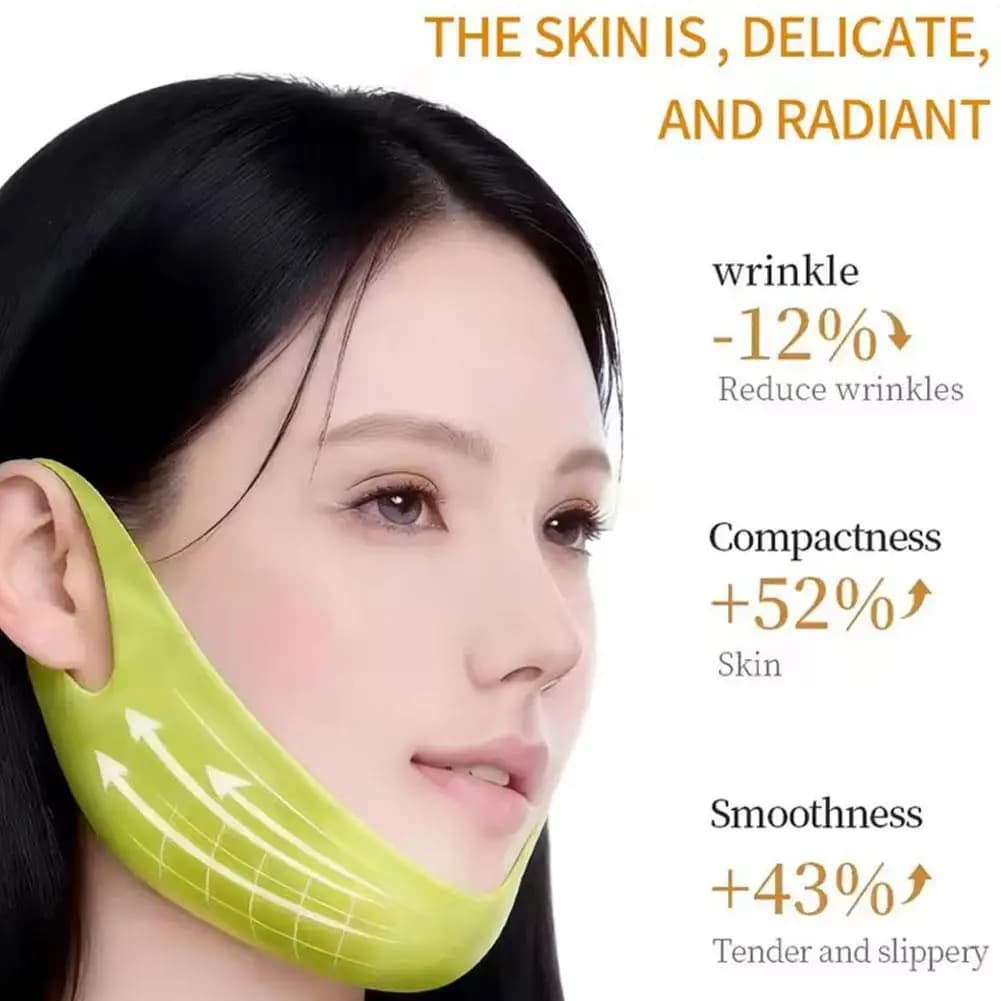 Confezione da 4 maschere Cactus Collagen V-Face Lifting Ear Hook Mask Idratante Rassodante Bellezza Lifting della pelle del viso Idratante P8Q2