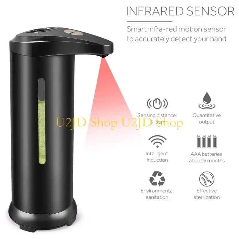 U2JD Automatic Soap Dispenser Foaming Liquid Touchless Hand Sanitizer