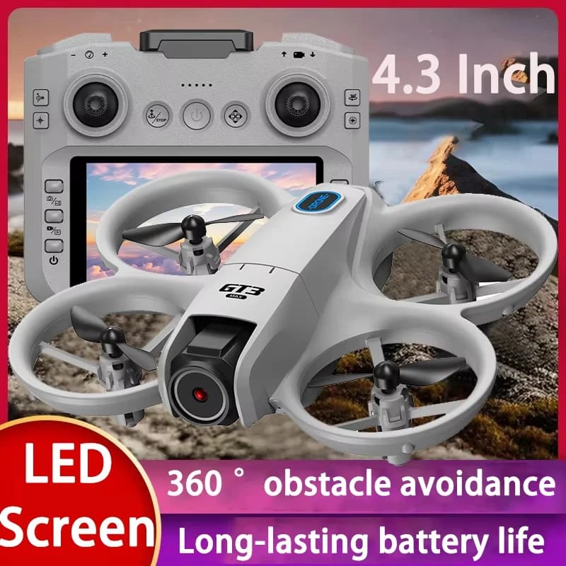 Drone Mini GT3 2026 Nuovo e Popolare con Telecamera 8K HD, WiFi, Pieghevole, Altezza Fissa, Quadricottero RC per Bambini