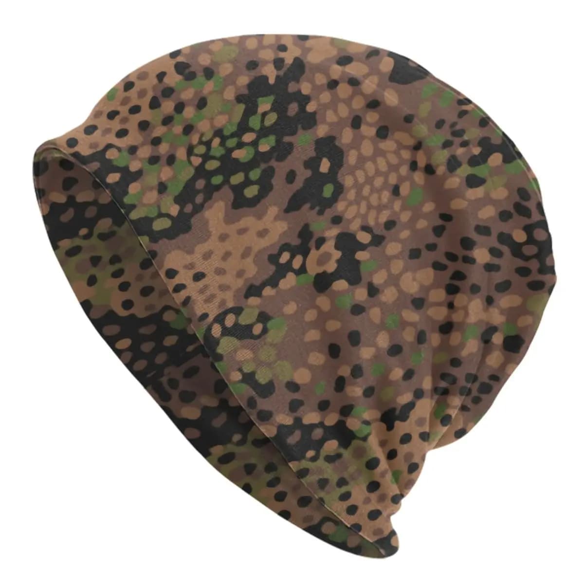 Pea Dot Camo Skullies Berretti Berretti Uomo Donna Unisex Fresco Inverno Caldo Cappello lavorato a maglia Cappelli per cofano mimetico per adulti