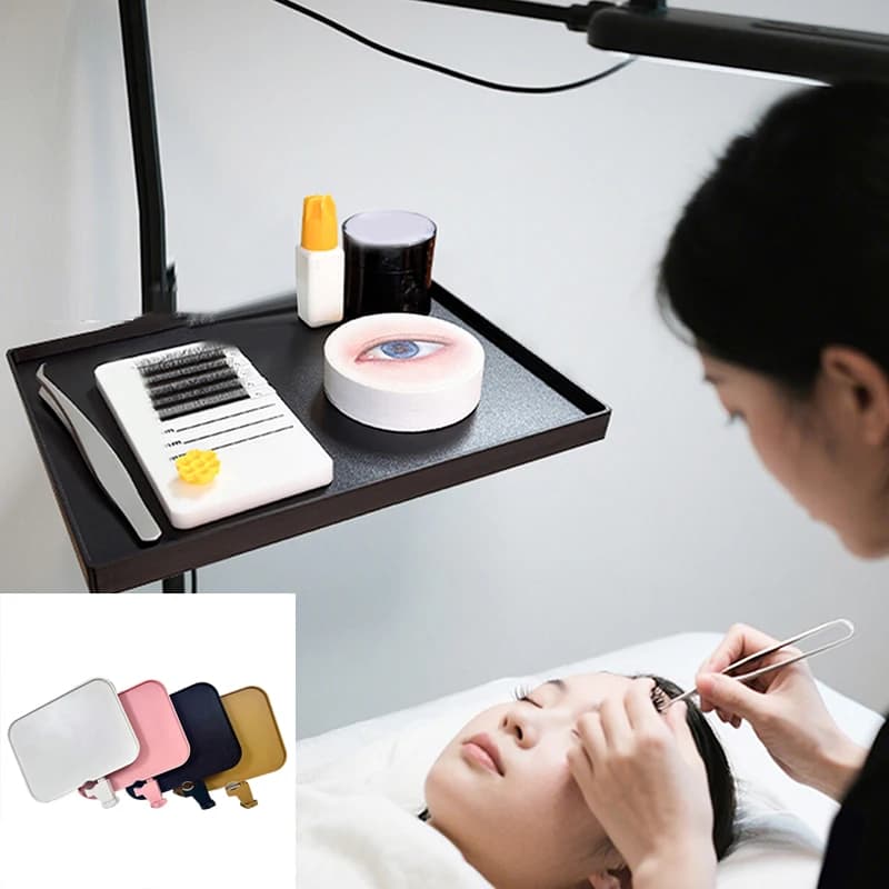 【M】Adjustable Lash Tray Holder For Ring Light Universal Clamp Clip Organizer Stand For Eyelash Extension Beauty Accessories