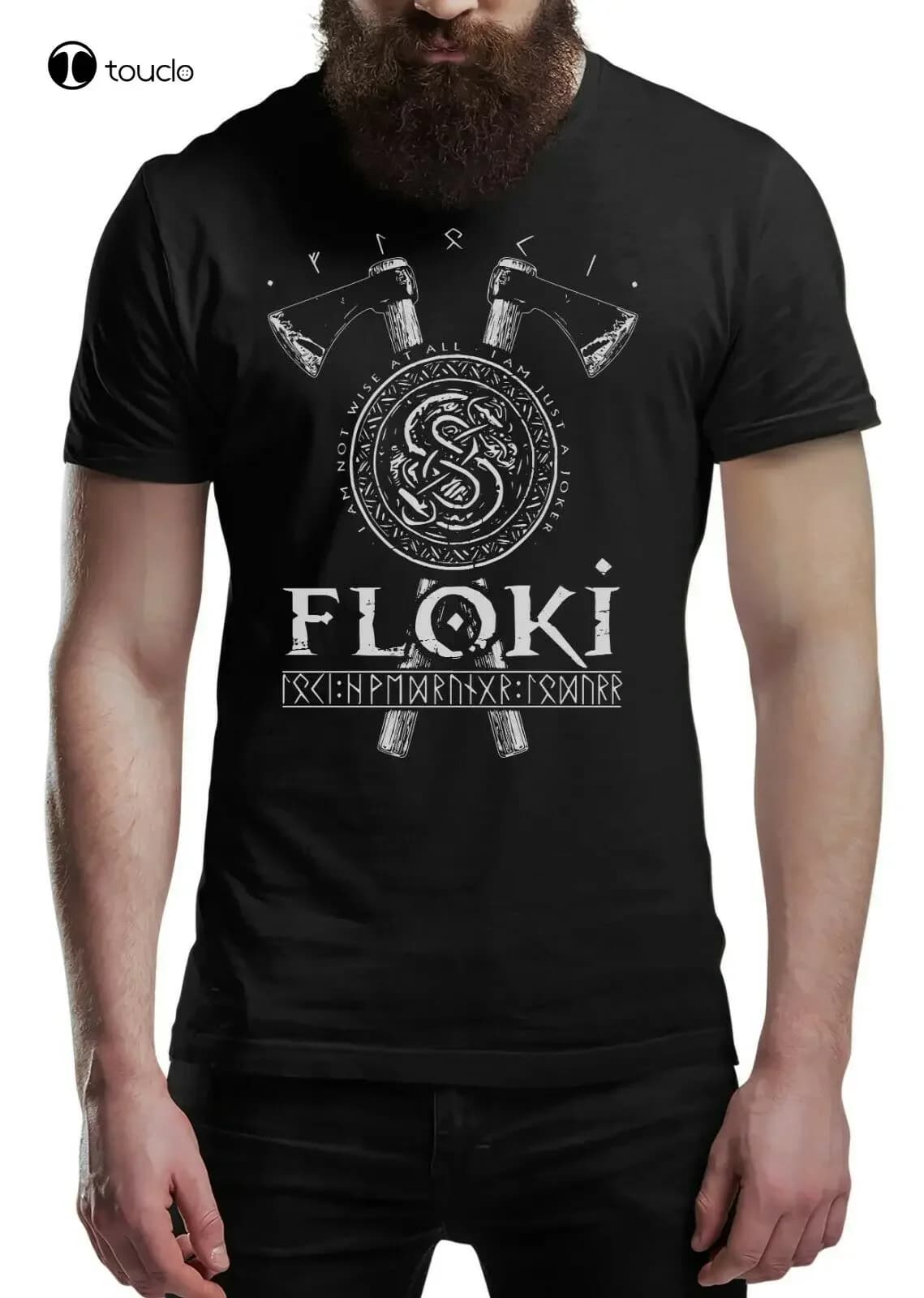 T-shirt Floki Victory Valhalla T-shirt Mitologia norrena Guerriero camicie da golf