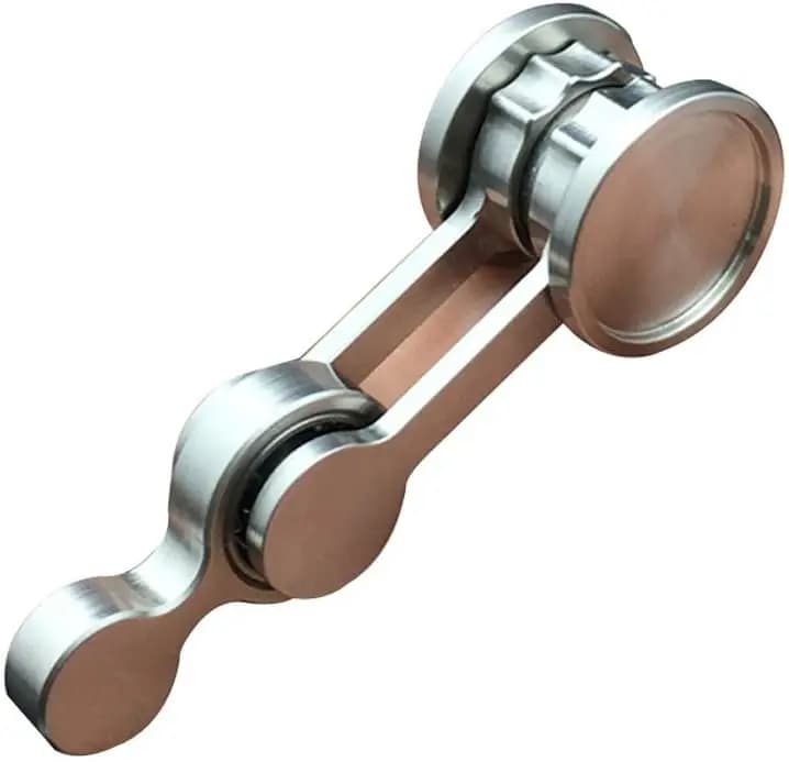 Chaos pendolo doppio pendolo fidget spinner tra le dita