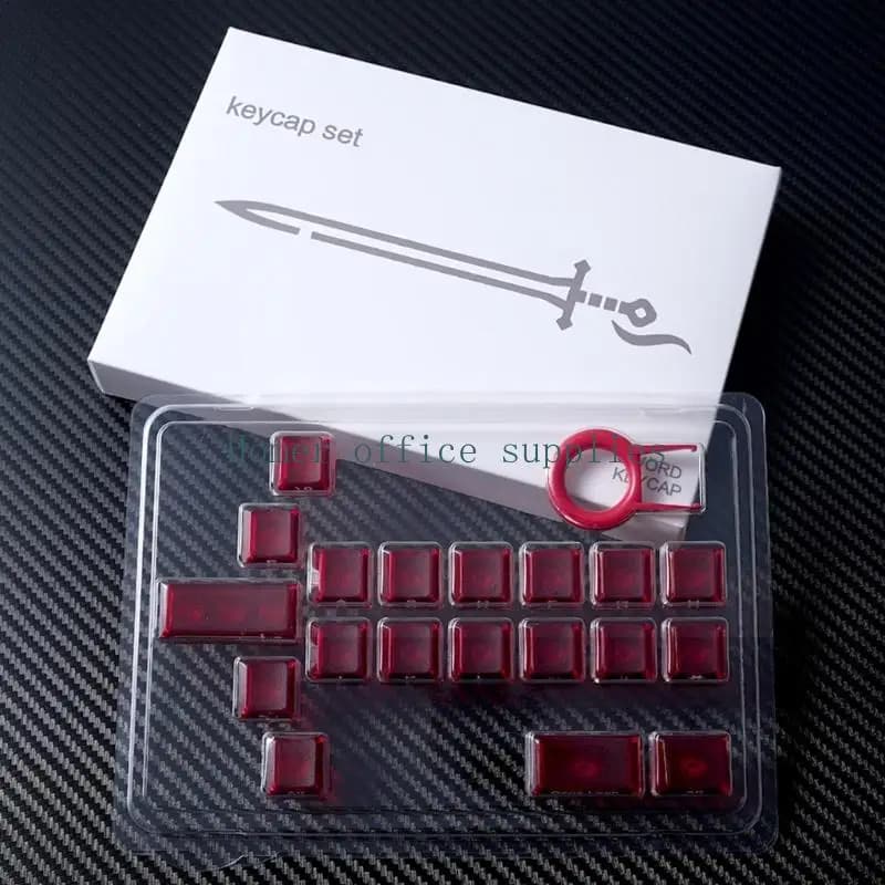 K43B 19 Mechanical Keyboard Keycap Set With Unique Design And Side Lighting