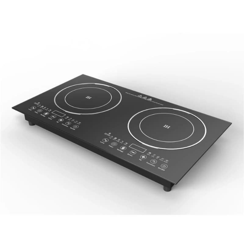 fornello elettrico in ceramica Fornello a induzione per friggere Doppio desktop binoculare commerciale Elettrodomestici