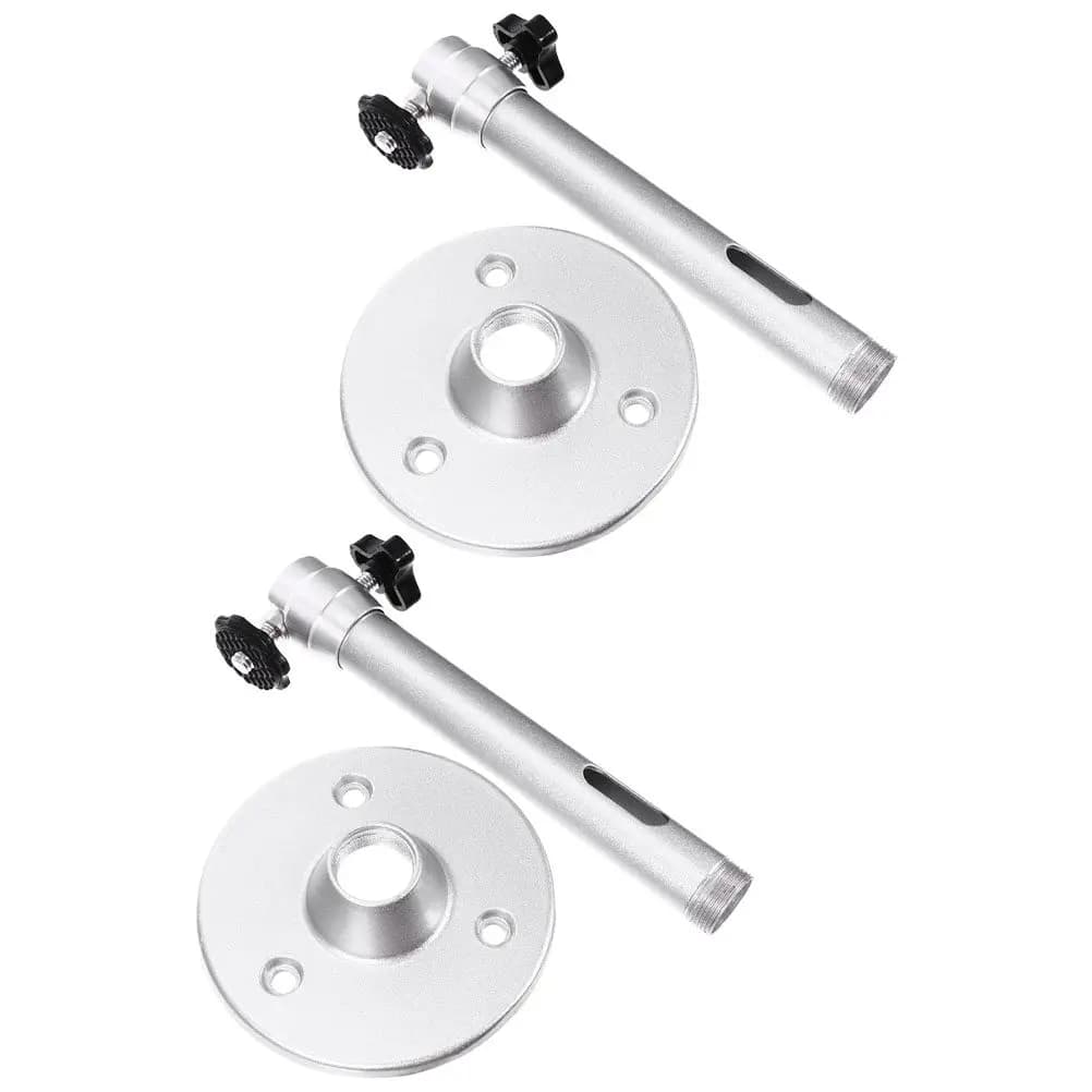 Supporto da soffitto per proiettore premium da 2 pezzi, staffa universale regolabile in lega di alluminio per l'uso con mini proiettore e fotocamera