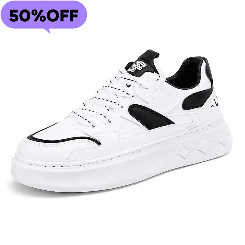 2026 Nuove Sneakers Casual da Donna in Pelle Sintetica con Suola Alta, Scarpe Sportive di Lusso Originali per Esercizio