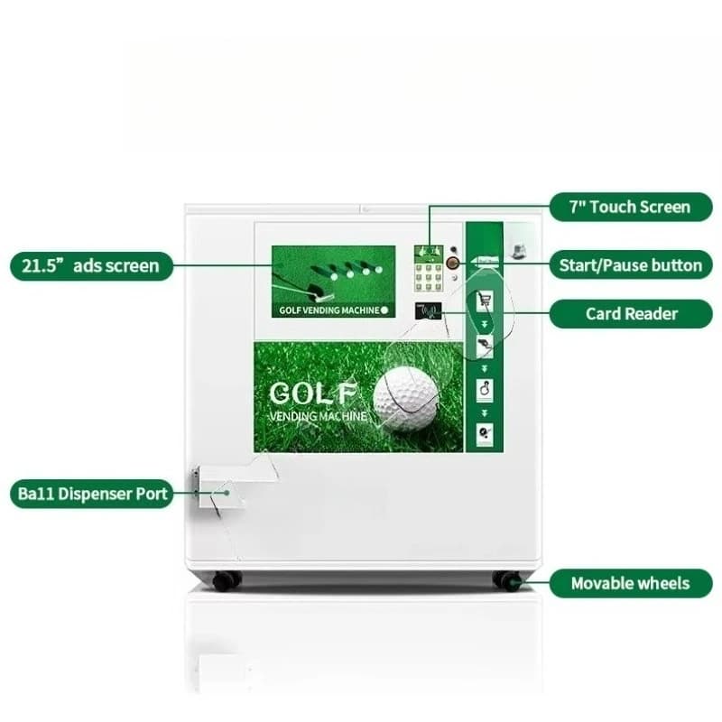 Hot Sale FL Customized 2026 New Vending Machine Capacity High Touch Screen Self Service Outdoor Golf Ball Golf Vending Machine