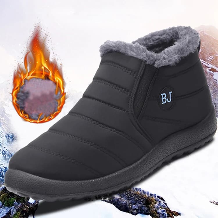 Stivali da uomo Stivali invernali con piattaforma da neve calda per uomo Scarpe da trekking da uomo Stivaletti unisex Scarpe da lavoro impermeabili Calzature maschili