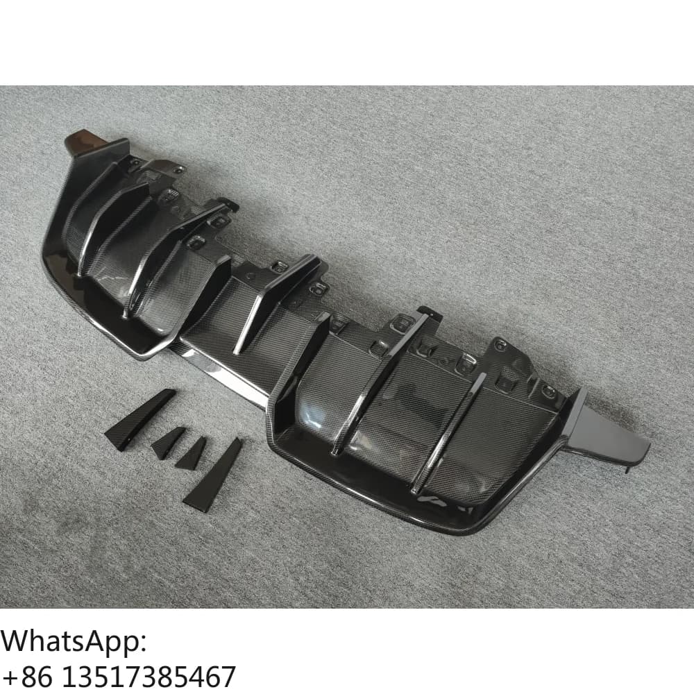 Lightweight Rear Bumper Lip for Lamborghini EVO Huracan Upgraded 3k High-quality Dry Carbon Fiber Rear Diffuser Body Kit