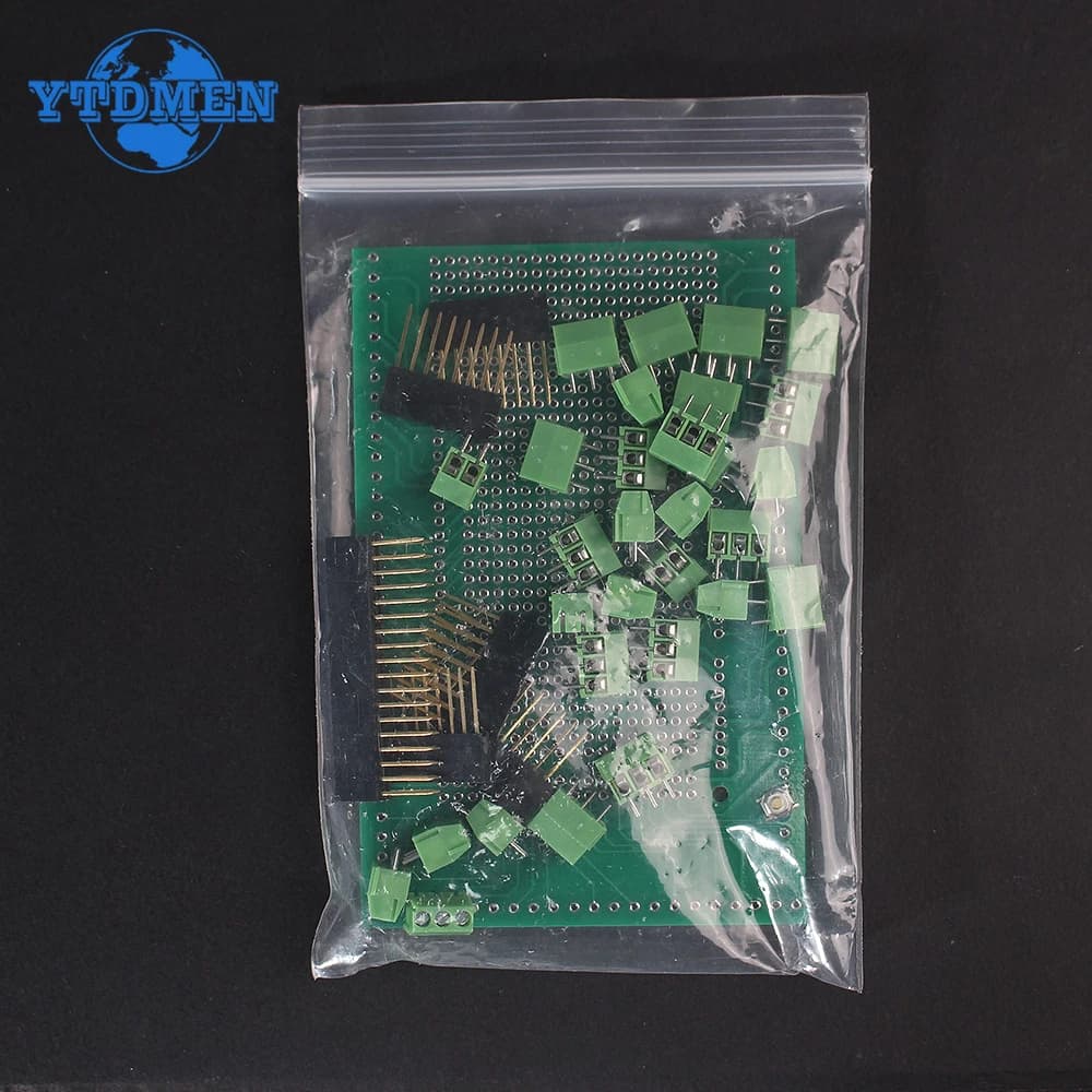 Compatible with the MEGA2560 double-sided PCB screw terminal shielding board kit for Arduino Mega 2560 R3