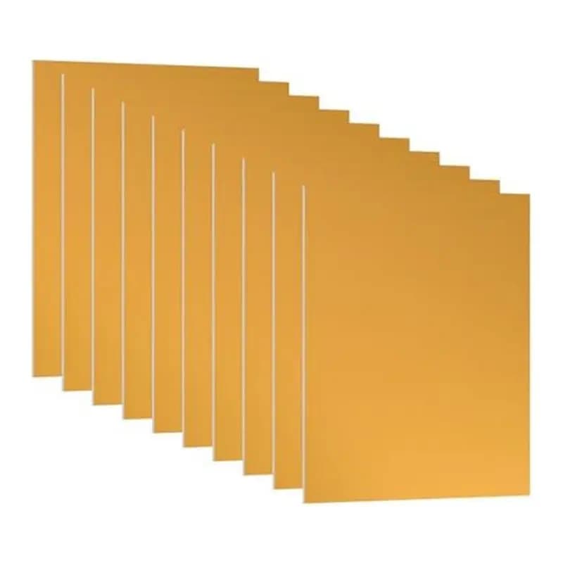ABVT-3.3X2.1X1/32 pollici Foglio di alluminio anodizzato, 10 pezzi di lastre rettangolari in alluminio con spessore di 0,8 mm per incisione laser