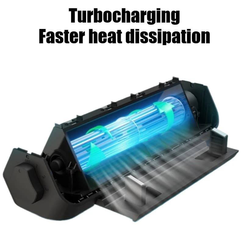 Turbina Radiatore per laptop Base di raffreddamento per computer Supporto per laptop Universale per telefoni cellulari e tablet