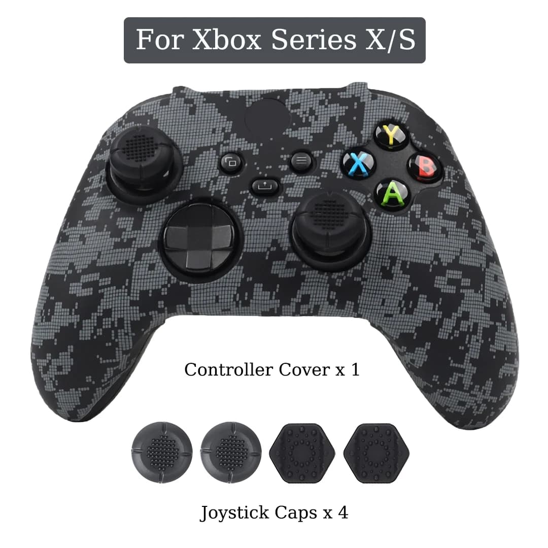 Custodia morbida in silicone per Xbox Series X/S Controller Skin Gamepad Giochi Accessori per Xbox One X/S 360 Elite Series 2 Cover
