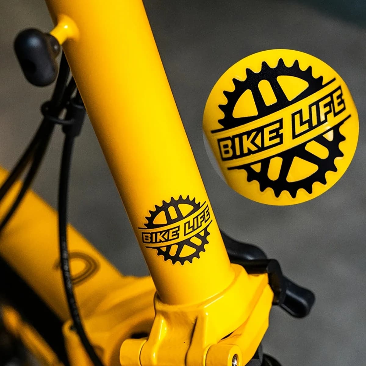 Adesivi per Bicicletta, Decorazioni per Telaio, Tubo Superiore, Casco, Adesivi in Vinile Impermeabili per Mountain Bike, Accessori per Bici