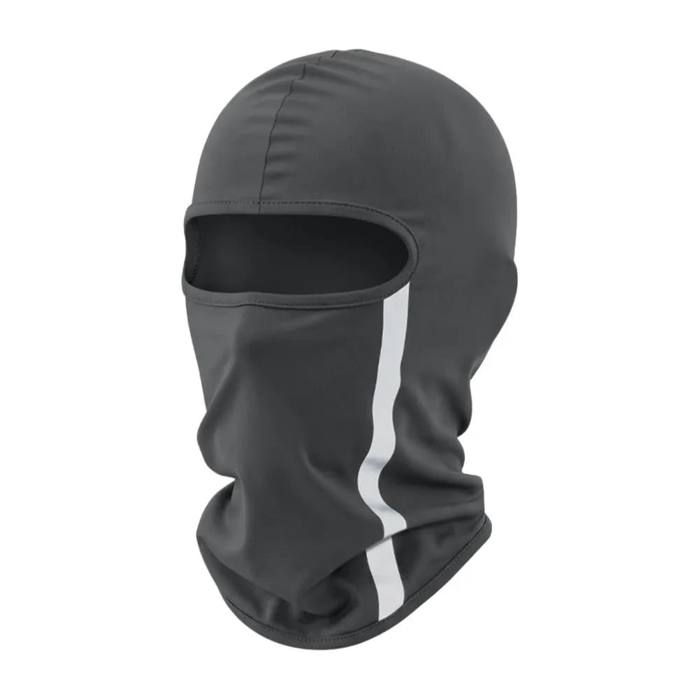 Maschera Balaclava Riflettente alla Moda, Asciugatura Rapida, in Seta Ghiacciata, per Moto, Protezione Solare, Traspirante, Integrale, Estiva