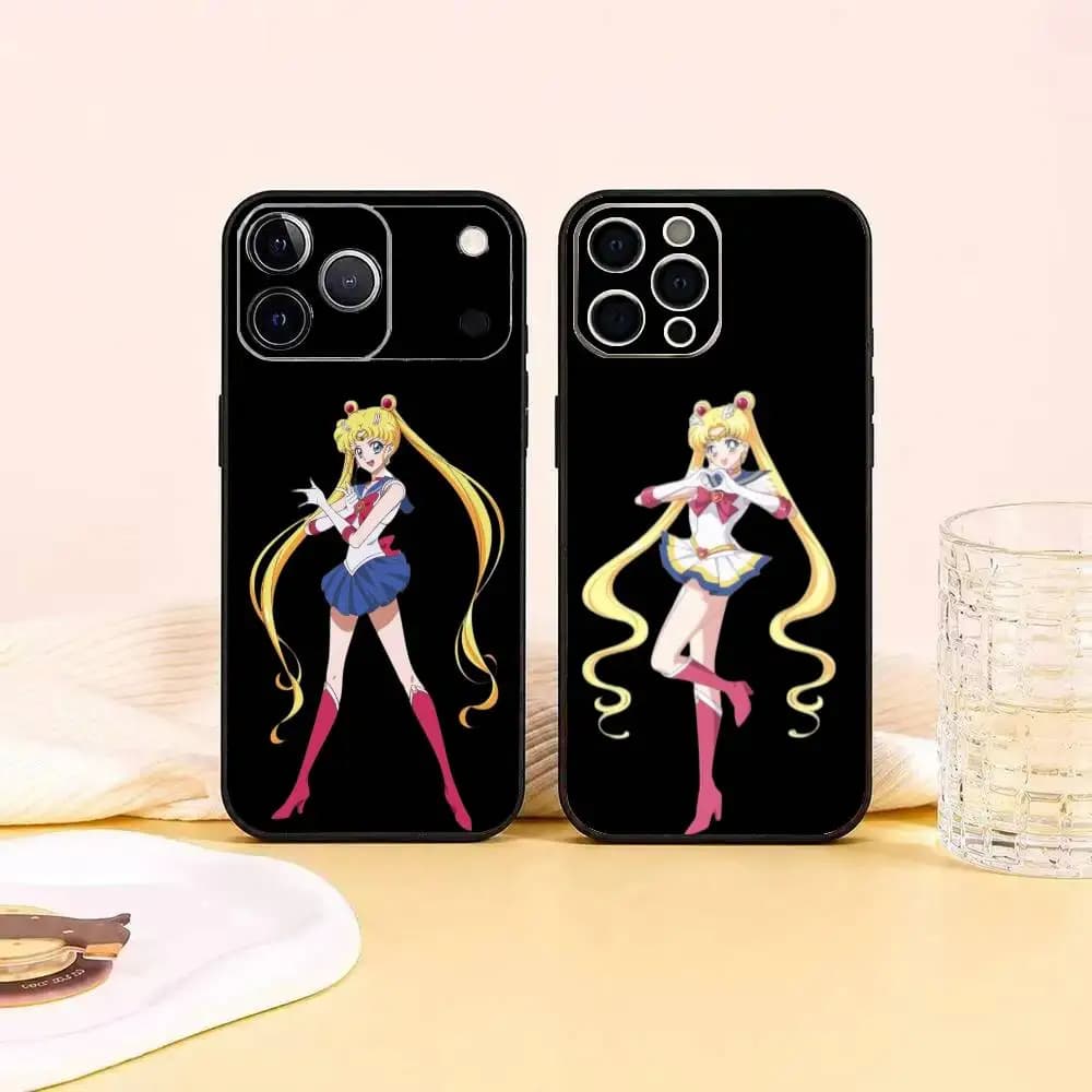 Sailor Moon Phone Case For IPhone 17/16/15/14/13 ProMax Plus AIR Protection Cover Precise Hole TPU Printed Phone Case