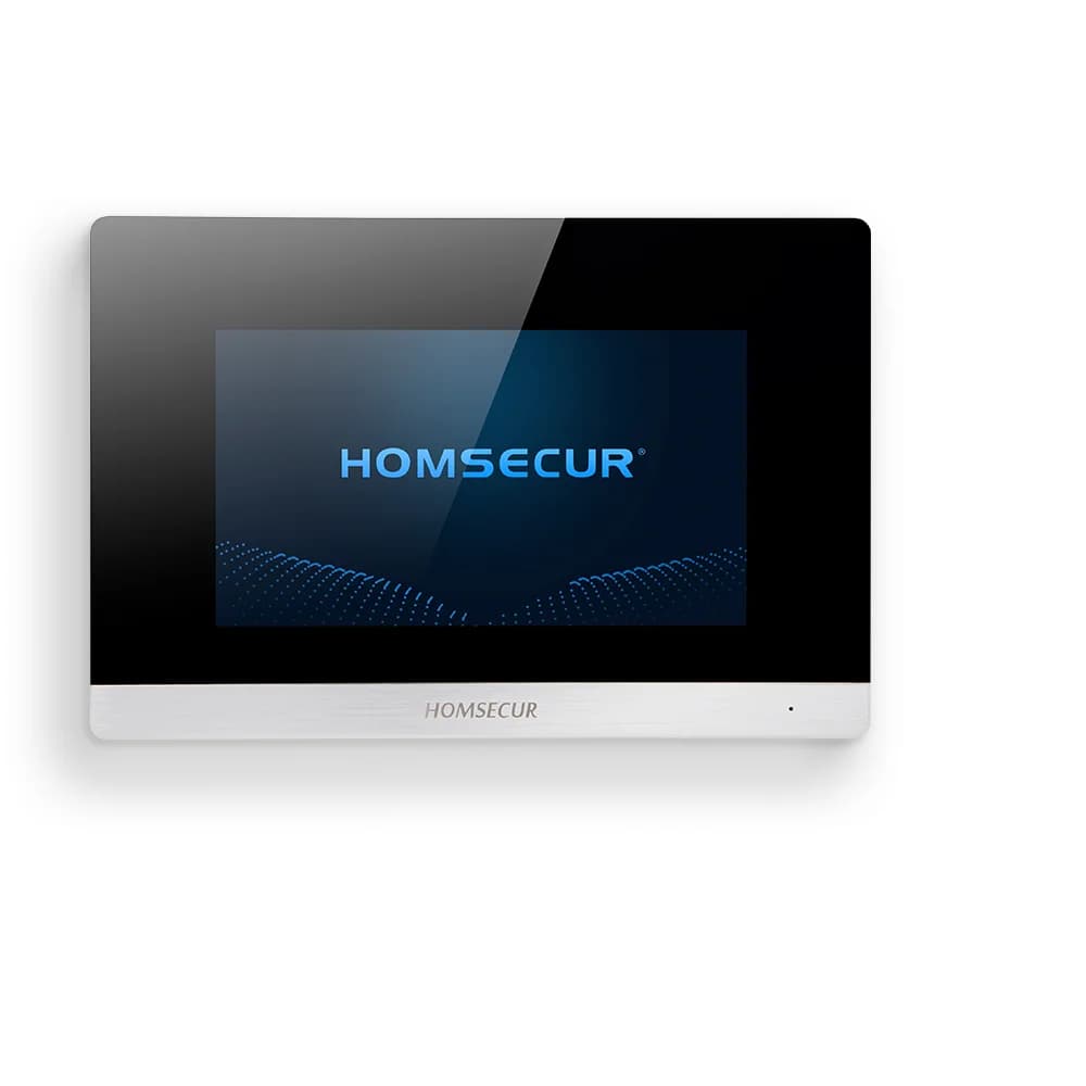 (Not Standalone) HOMSECUR Indoor Monitor 84711TM-FHD-S Auto Snapshot Recording For HDK Video Doorphone Intercom Door Bell
