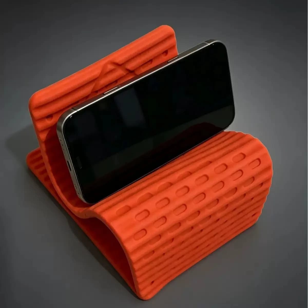 Portable Foldable Silicone Phone Holder Bendable Freely into Any Shape Multi-Angle Adjustable Stand for Mobile Phone