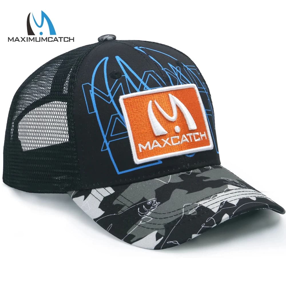 Cappello sportivo da pesca regolabile Maximumcatch Berretto da pesca con protezione solare UV