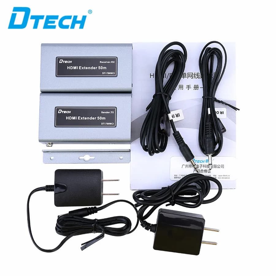 HDMI Extender HDMI extension cable from 50 m 1080p@60 Hz HDMI extender with IR