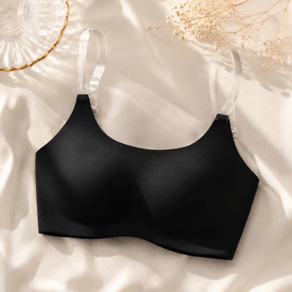 Lingerie Invisible Strap Wireless Bra Seamless Thin Cup Women Underwear Gathered U-shaped Strapless Bra Backless Clothing