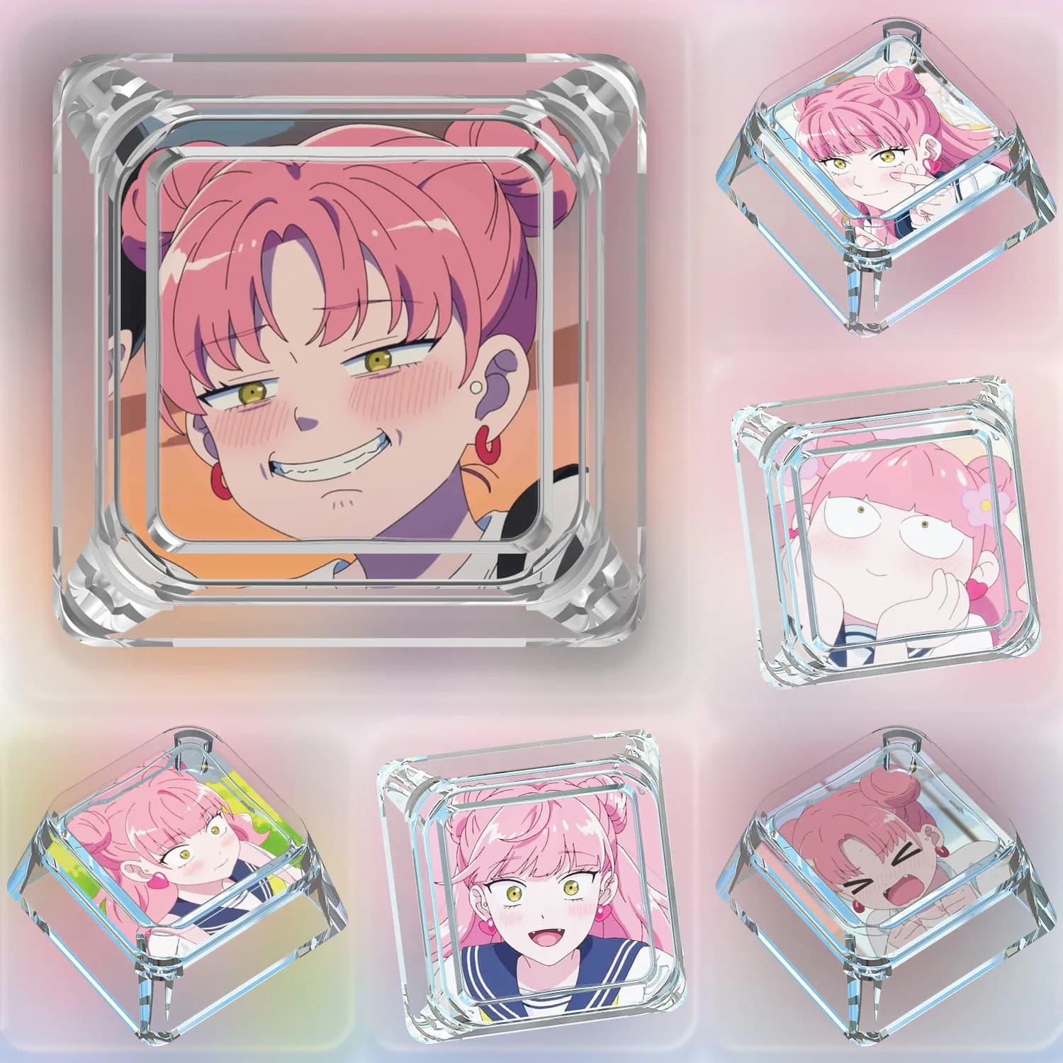 Keycaps Meccanici DIY Goddess Story per Tastiera Suzuki, Keycaps Personalizzati per Tastiera Meccanica PC, Regalo e Giocattolo