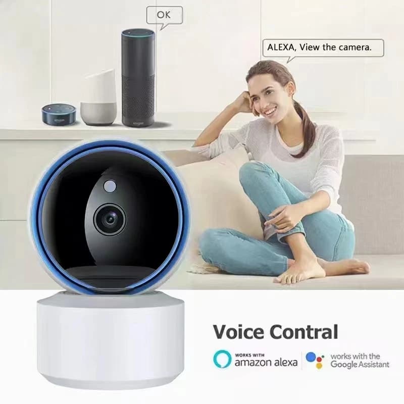 2MP 1080P Tuya APP Telecamera dome IP PTZ wireless a 360 gradi AI Rilevazione umanoide Monitoraggio automatico Baby monitor di sicurezza domestica