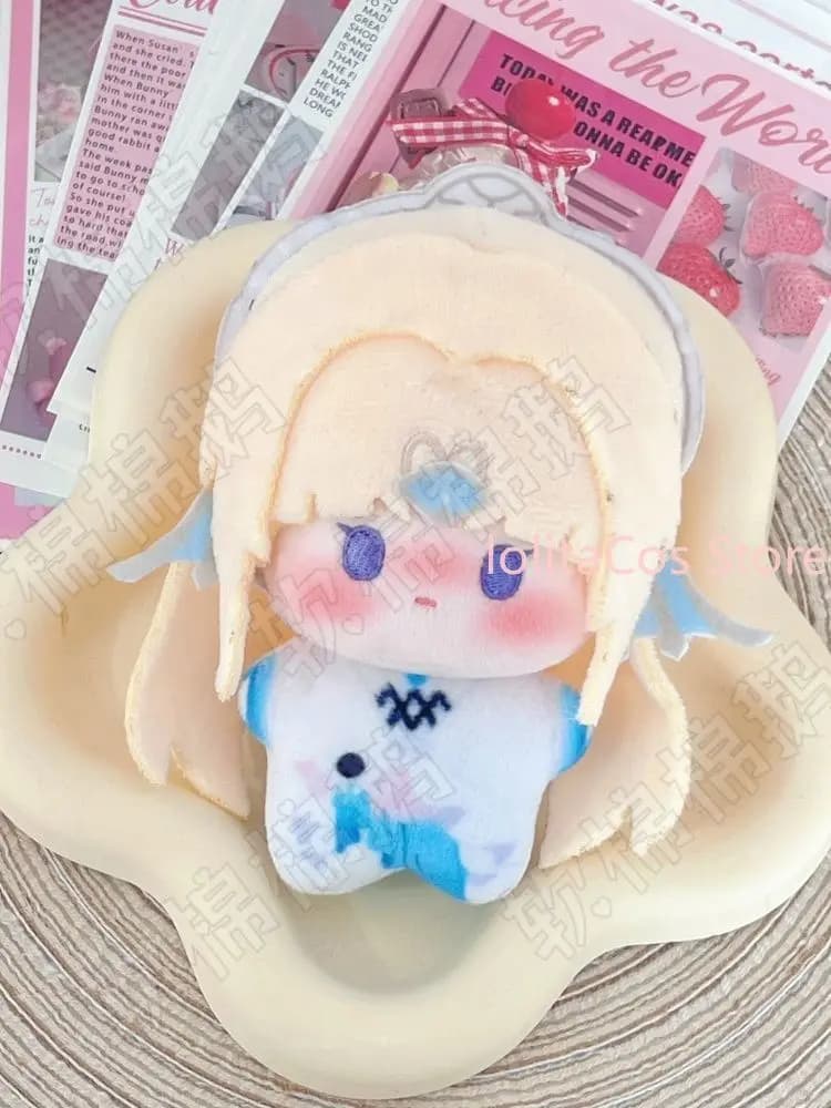 Honkai: Star Rail Pearl Kawaii Cotton Ball Anime Peluche Portachiavi Ciondolo Borsa Figura in Cotone Regalo di Compleanno Natale Cosplay