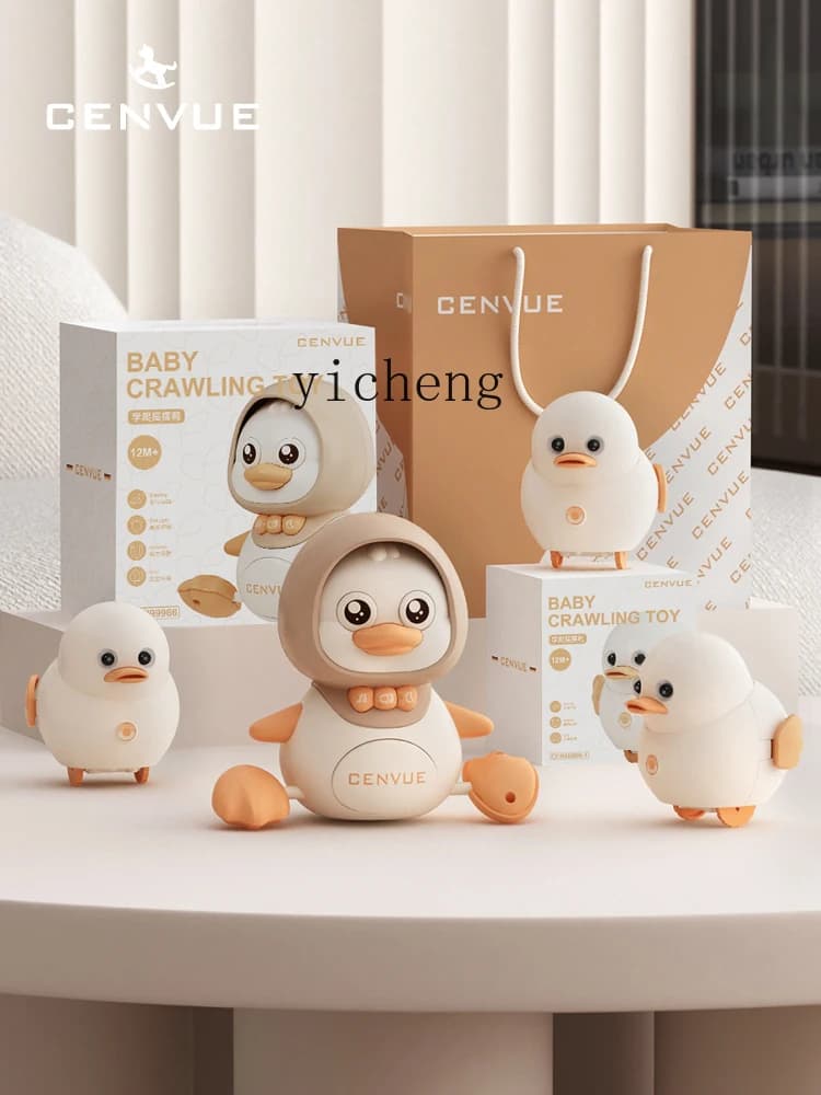 ZZ Baby Toys Impara a gattonare Duck Head Up Training Esercizio Guida strisciante 0-1 Anno 6 mesi
