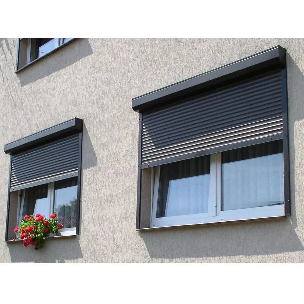 2024 Premium Smart Home WiFi Telecomando Tenda Tenda Zebra Catena Motore a rulli Pannelli solari Alexei Smart Curtain Tende