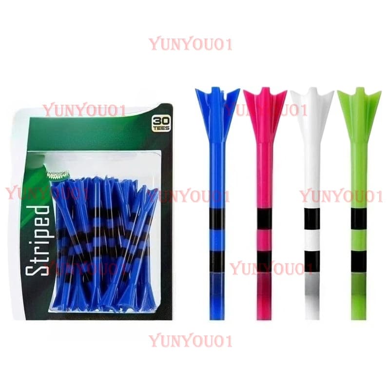 PGM Golf Tee Scala di regolazione dell'altezza Chiodo 83 mm Lunghezza Tee 30 pezzi/scatola