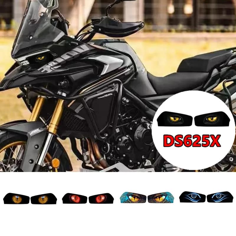 Per Voge DS625X DS625X 625DSX 625 DSX 2025 Adesivi per fari Accessori moto Decalcomanie protettive per fari impermeabili