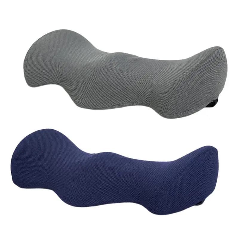 Cuscino per dormire per la parte bassa della schiena cuscino ergonomico per cuscino con zeppa sul retro comodo cuscino di supporto lombare ergonomico per