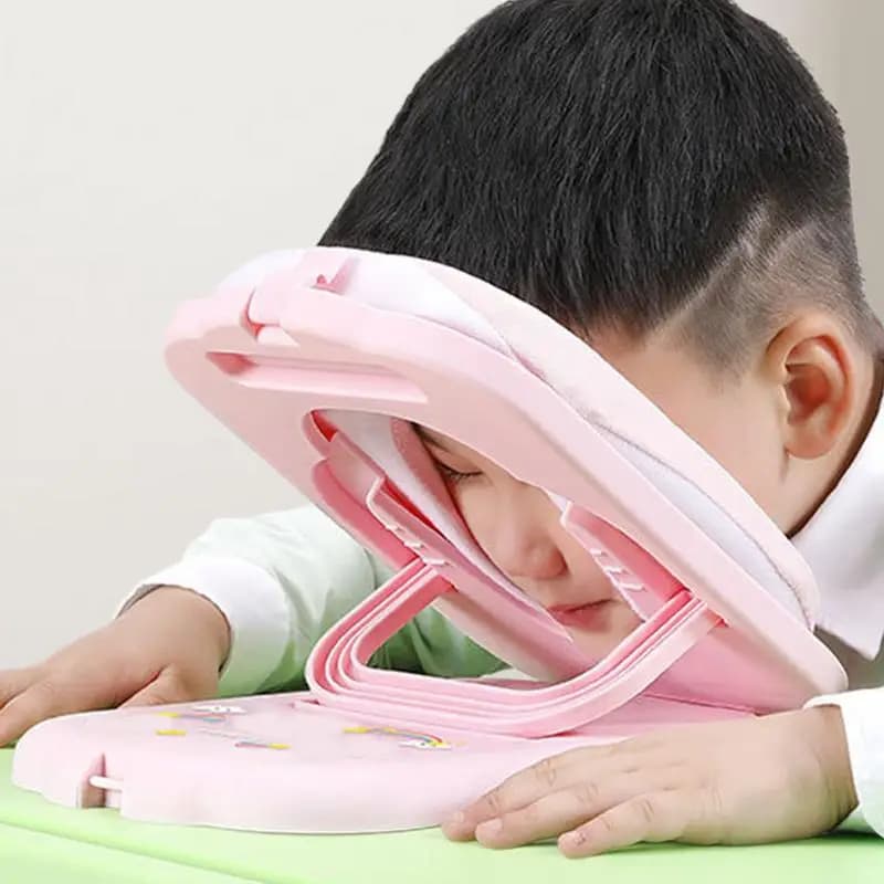 Cuscino da scrivania per bambini per pisolino Cuscino a forma di U per scrivania Cuscino per pisolino da viaggio per adulti Cuscino per pisolino per studenti Bambini