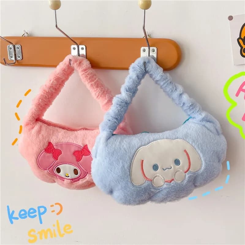 Cartoon Shoulder Bag Kawaii Cat Design Underarm Purse Trendy Small Crossbody Handbag For Women Teens Gift Daily use wholesale