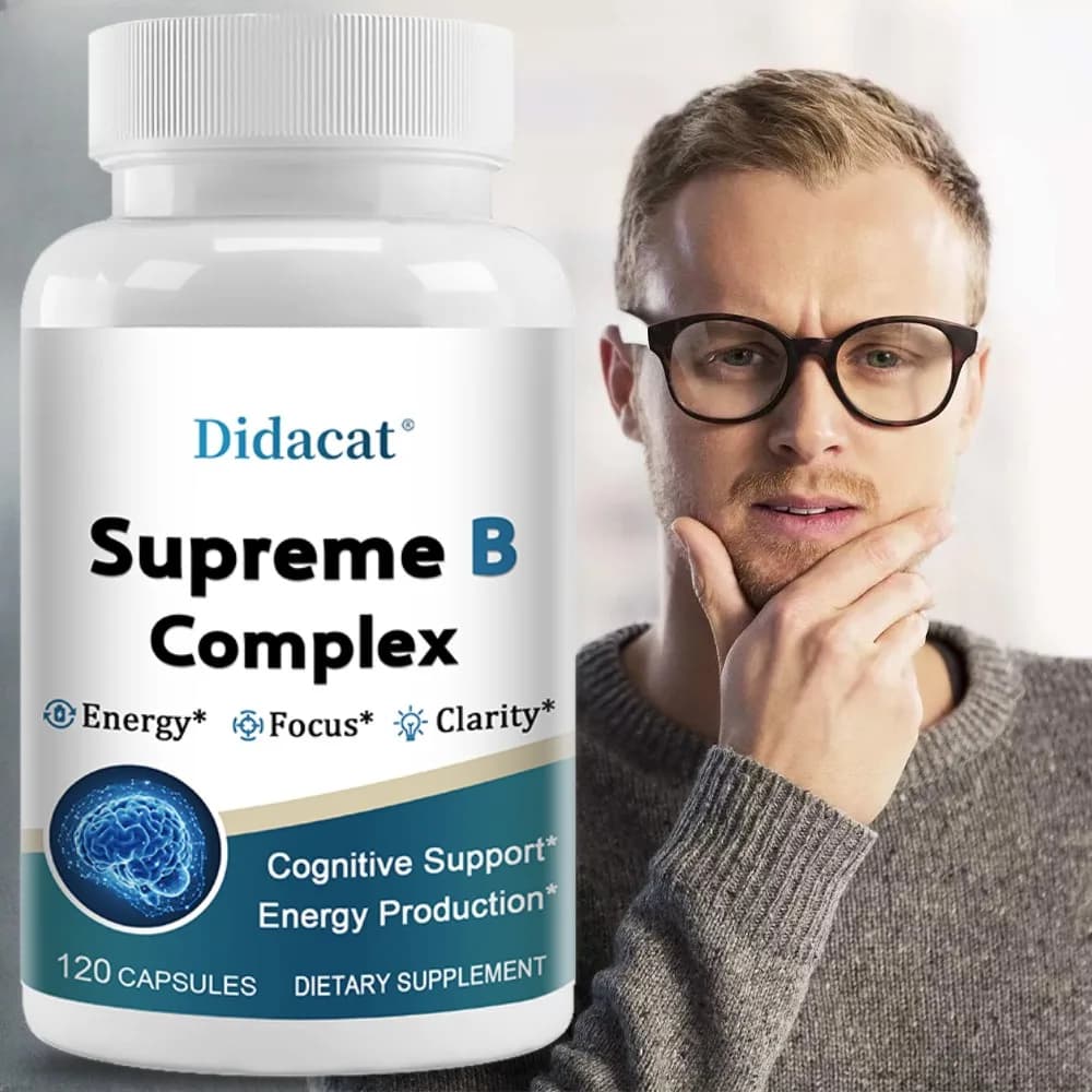 Multivitamin B Capsule Anti-oxidation Skin Repair Liver Health&Energy Care VB Complex Vitamins Daily Supplement