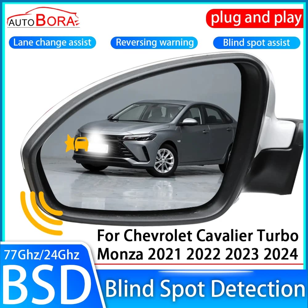 Sistema di rilevamento punto cieco per auto Sensore BSD Monitoraggio specchietto retrovisore per Chevrolet Cavalier Turbo Monza 2021 2022 2023 2024
