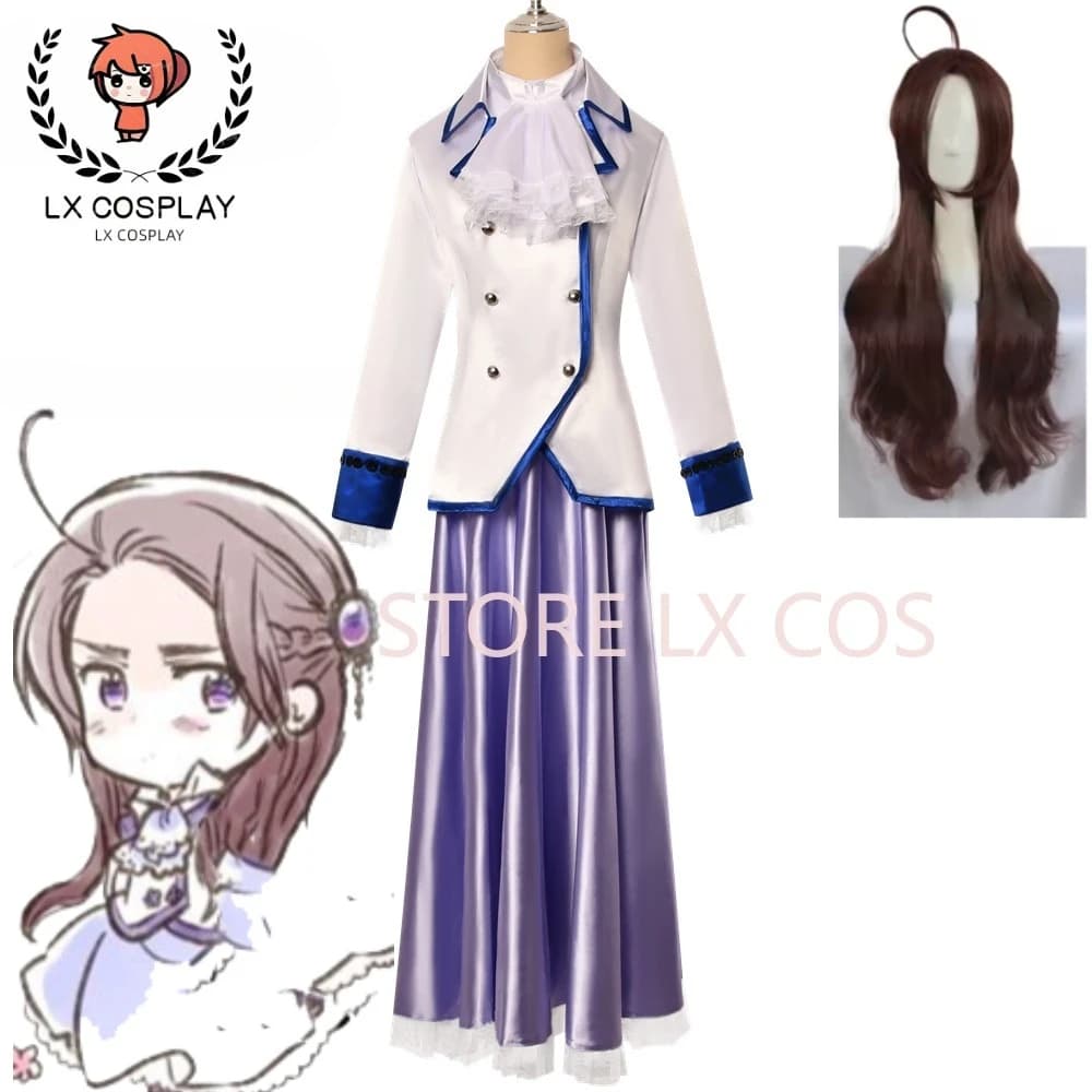 APH Axis Powers Hetalia Austria Cosplay Costume Halloween Party Costume