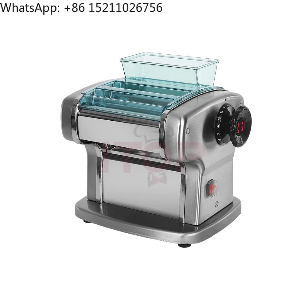 Macchina per la produzione di pasta per spaghetti domestica per ravioli di Lasagne elettriche cinesi Macchina per la produzione di pasta automatica Piccola pressa per pasta